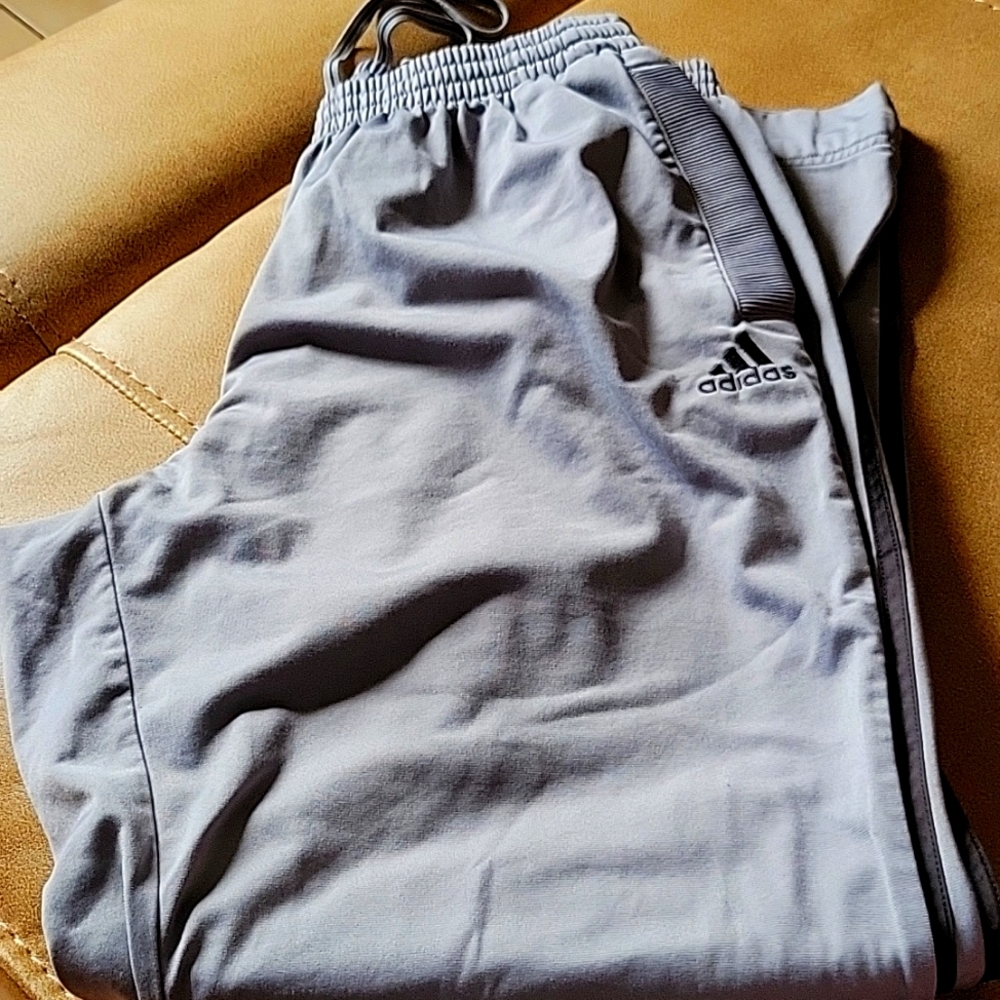 My Adidas sweatpants.